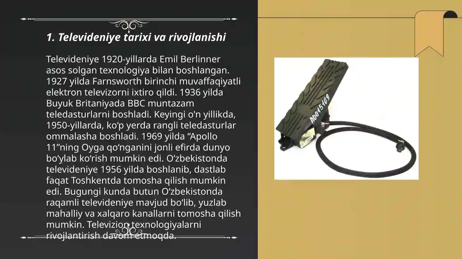 Televideniye Tarixi va Rivojlanishi 3