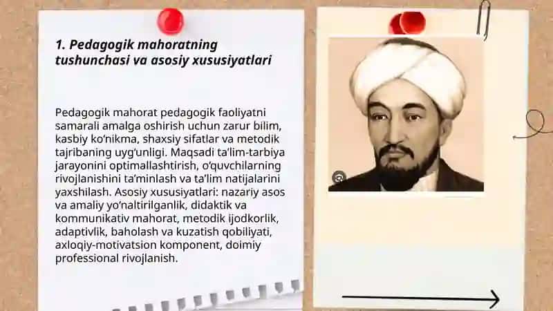 Pedagogik mahorat asoslari va uning tarkibiy qismlari 3
