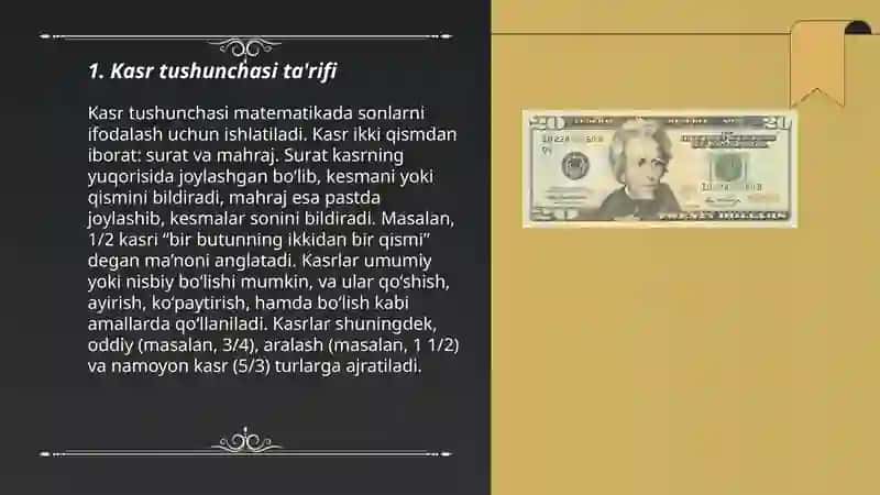 Kasr tushunchasi bilan tanishtirish metodikasi 3
