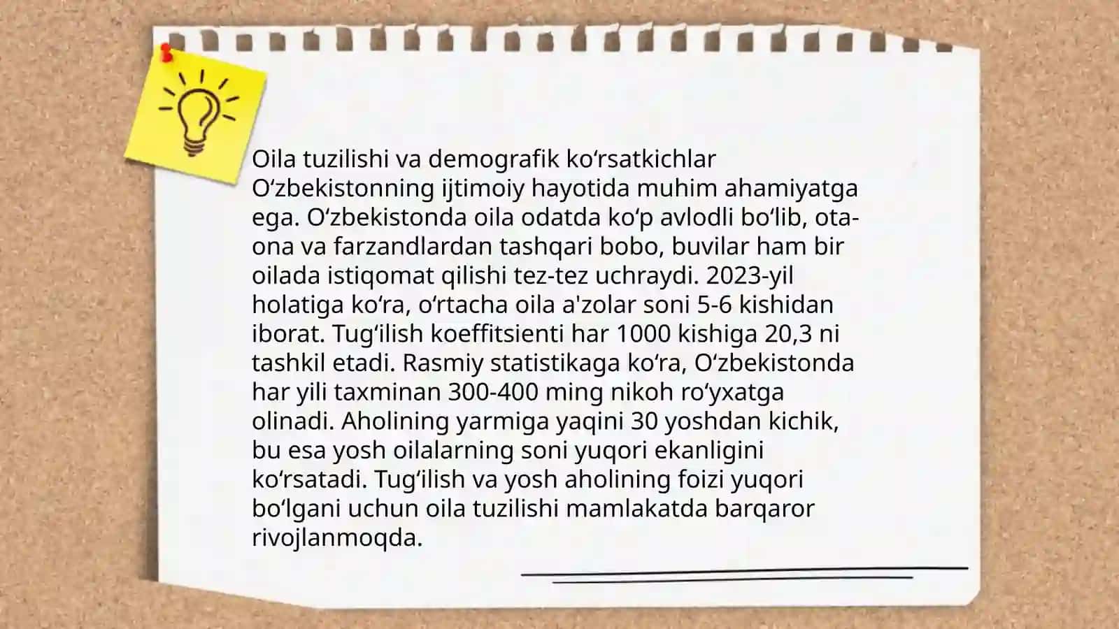 Oilaviy munosabatlarning koʻrinishi 3