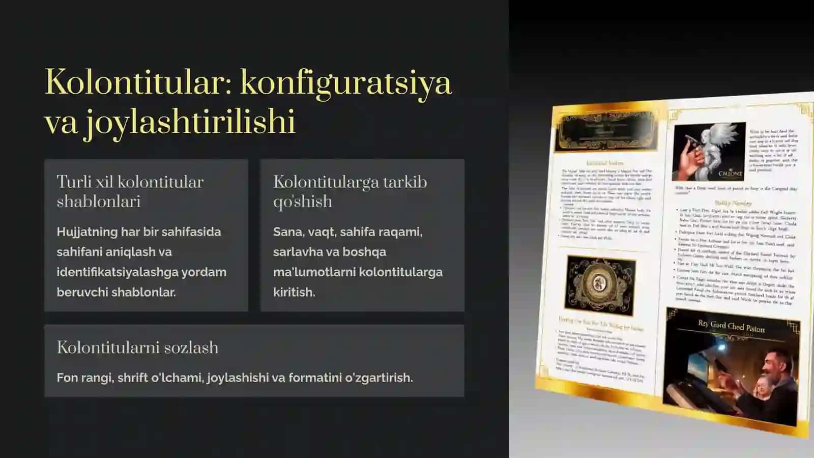 Avtomatlashtirilgan vositalar va shablonlar 3