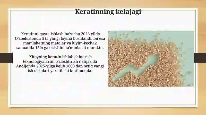 Keratin oqsili va uning xususiyatlari 3