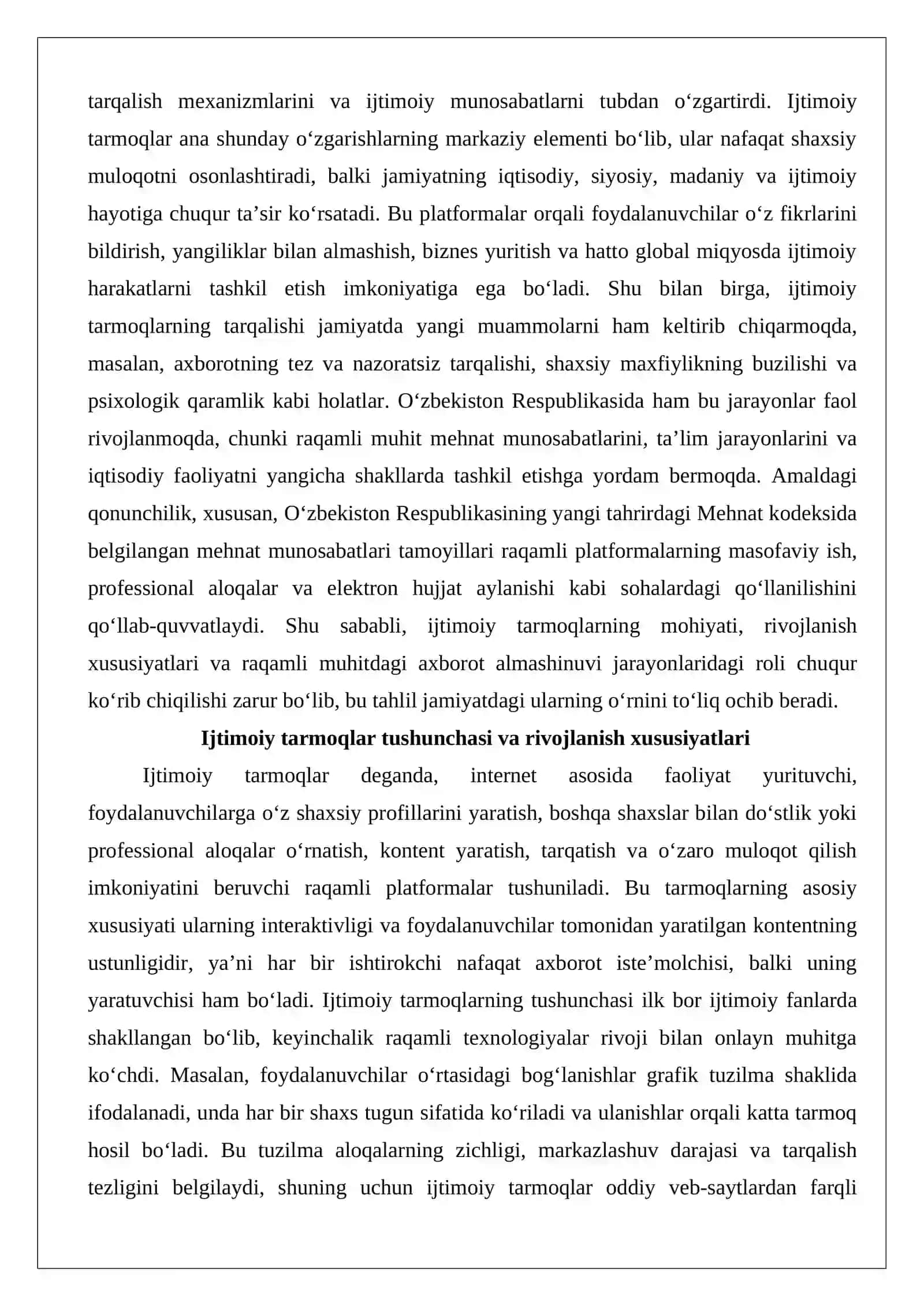 Ijtimoiy tarmoqlar va maxsus huquqlarni himoya qilish institutlari etikasi 3