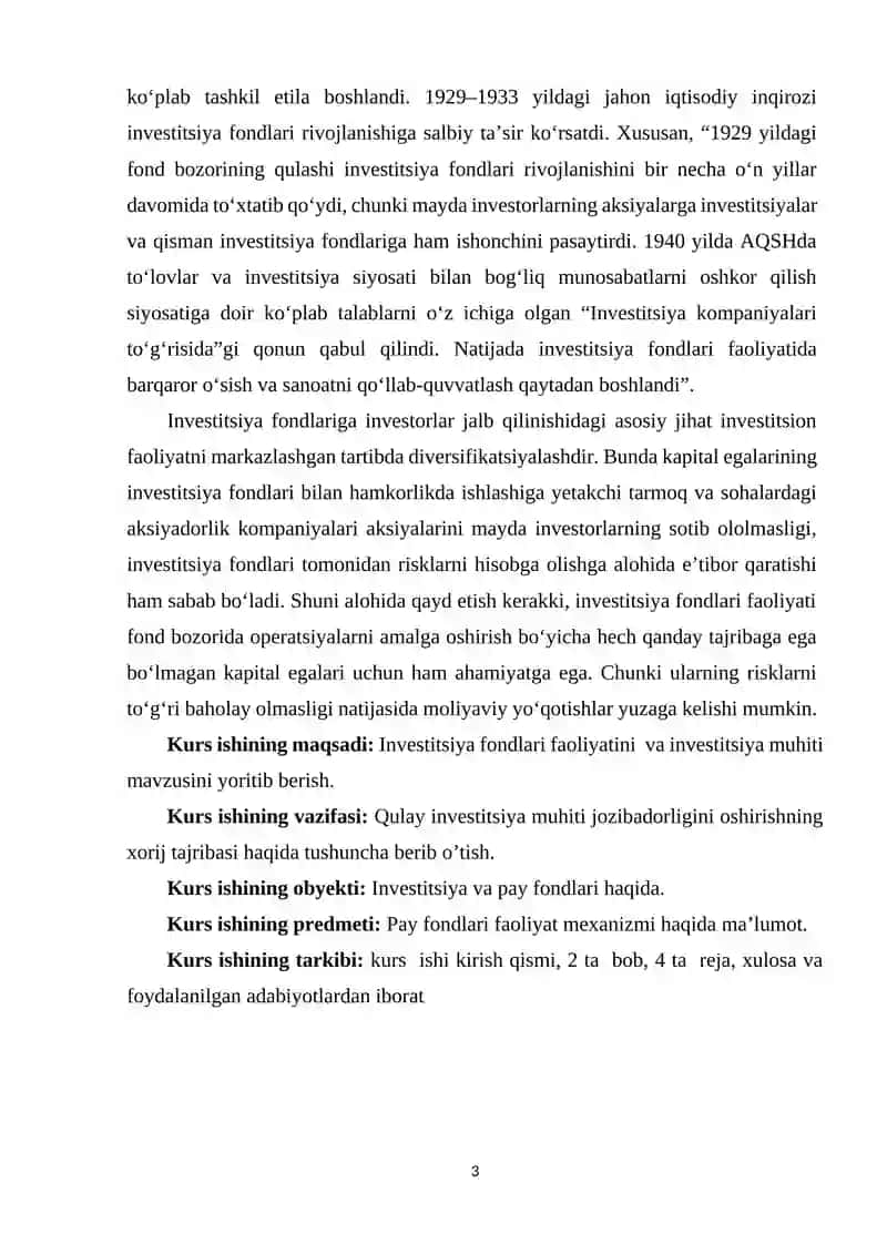 O'zbekistonda investitsiya va pay fondlari 3