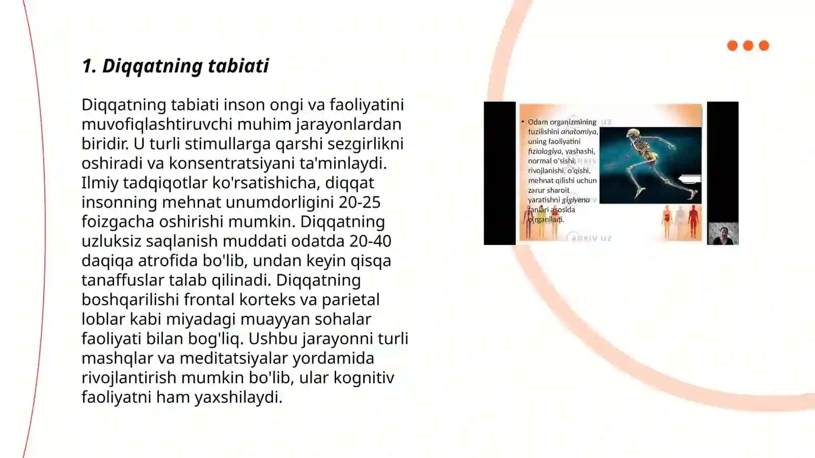 Diqqat haqida tushuncha va nerv-fizologik jarayonlar 3