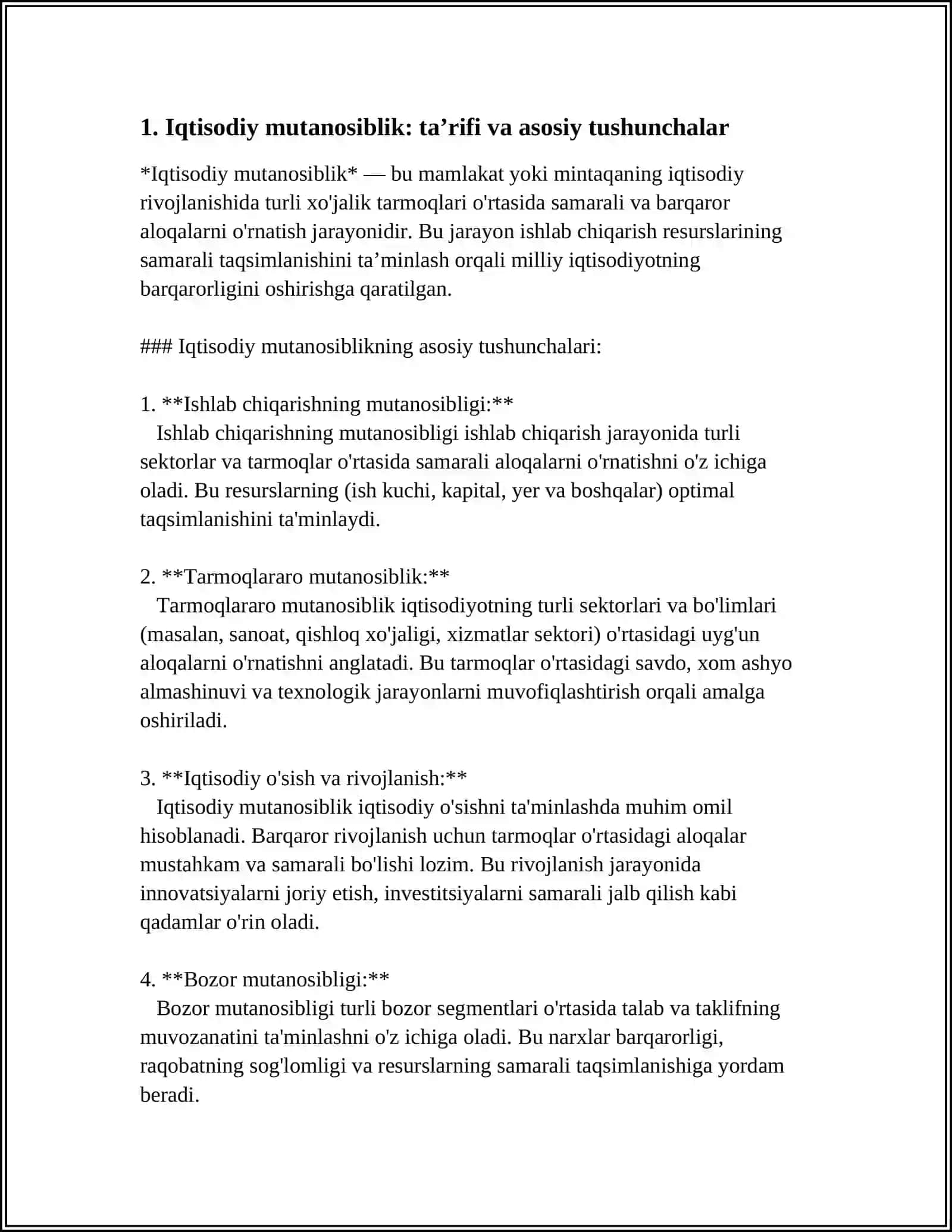 IQTISODIY MUTANOSIBLIK VA UNING TURLARI 3