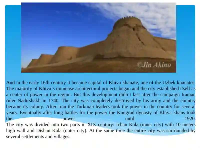 Khiva, The World Heritage 3