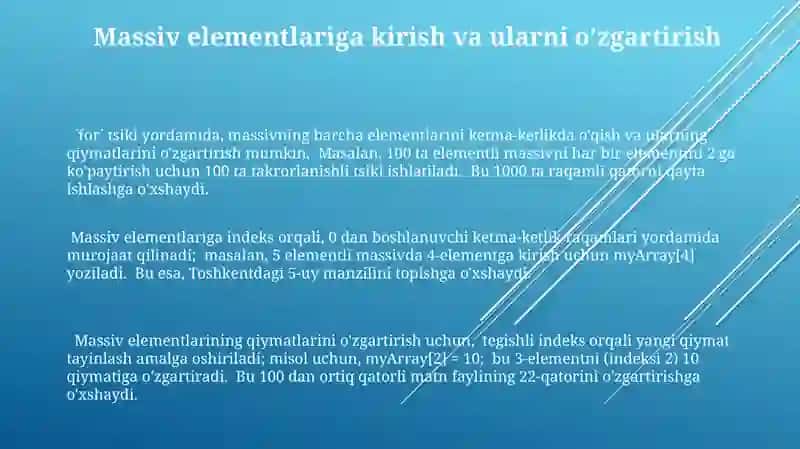C++ tilining tayanch turlari 3