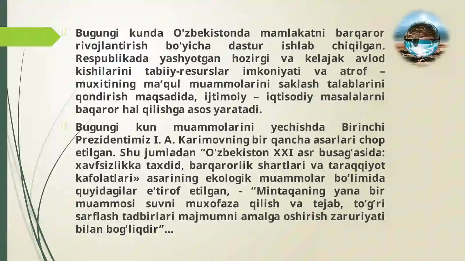 Yopiq aylanuvchi suv tizimlari va suv tozalash inshootlari 3