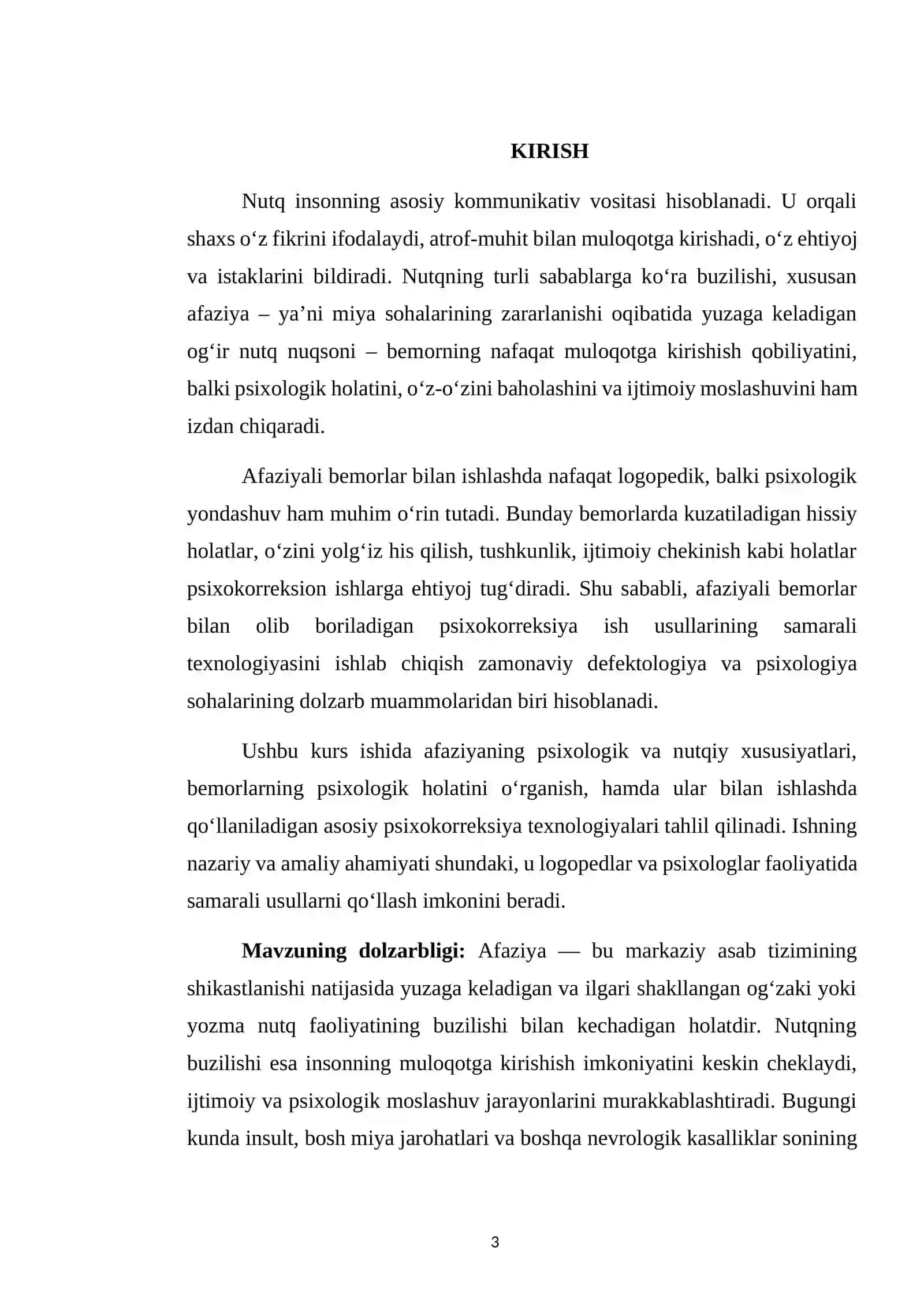 Afaziyali bemorlar bilan psixokorreksiya ish usullarini olib borish texnalogiyasi 3