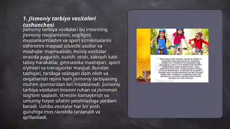 Jismoniy tarbiya vositalari 3