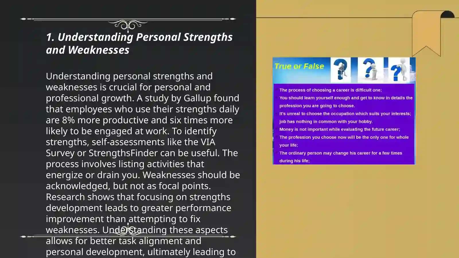 Understanding Personal Strengths and Weaknesses 3