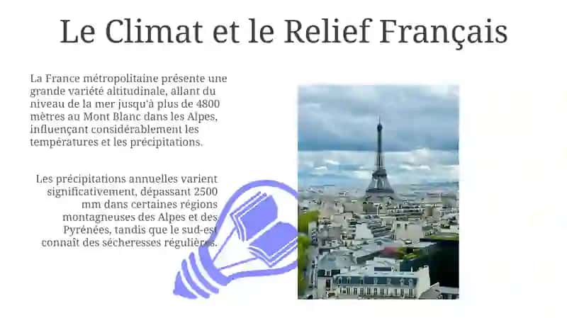 Le Climat et le Relief Français 3