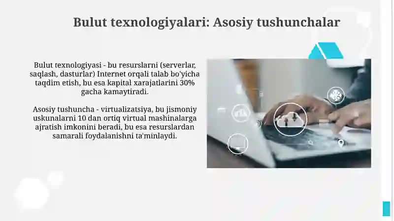Bulut texnologiyalari: Asosiy tushunchalar va modellari 3