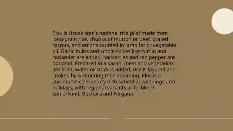 Plov (Uzbek rice pilaf) 3