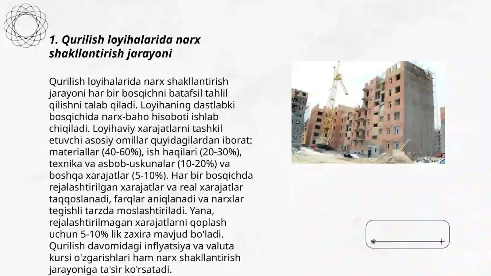 Qurilishda narx shakllanishi va smeta ishi 3