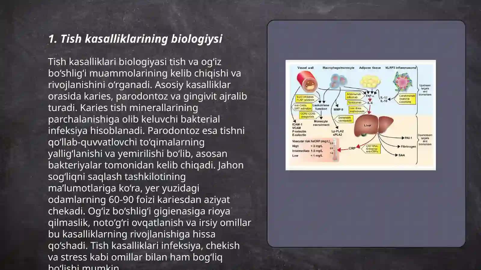 Stomatologiyada doir kasalliklarni biologiyasi va oldini olish choralari 3