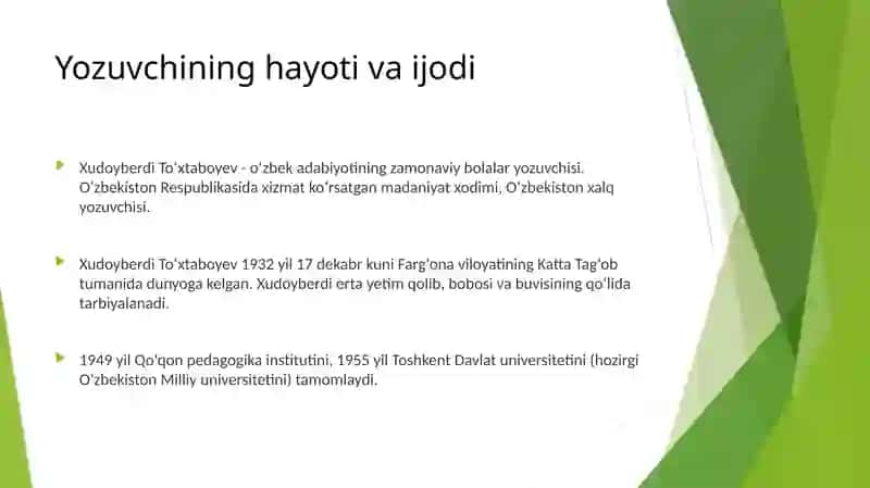 Xudoyberdi To’xtaboyevning “Mungliko’zlar“ qissasida jinoyatchilik ko’chasiga kirib qolgannlar obrazini 3