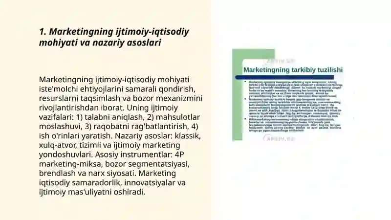 Marketingning ijtimoiy-iqtisodiy mohiyati va nazariy asoslari 3
