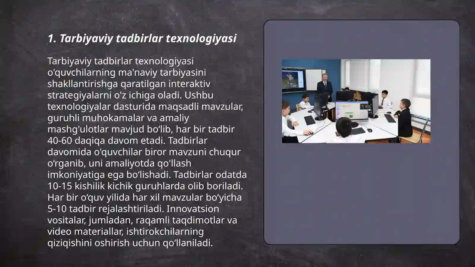 Tarbiyaviy tadbirlar texnologiyasi 3