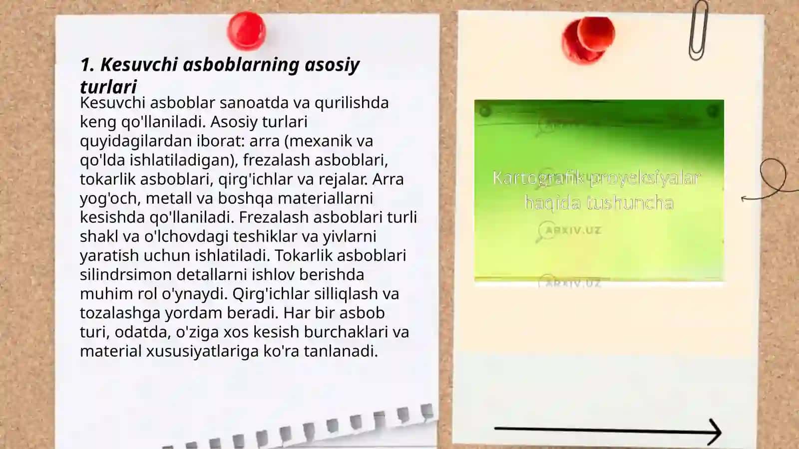 Kesuvchi asboblar haqida umumiy tushuncha 3