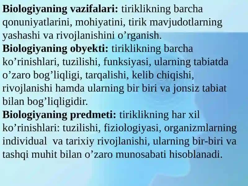 Tibbiy biologiya faniga kirish. Hayotning hujayraviyvahujayrasizasoslari 3