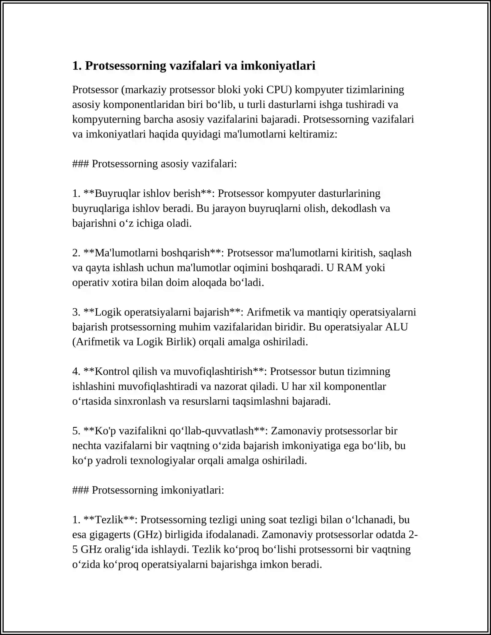 KOMPYUTERNING ICHKI QURILMALARI IMKONIYATLARI 3