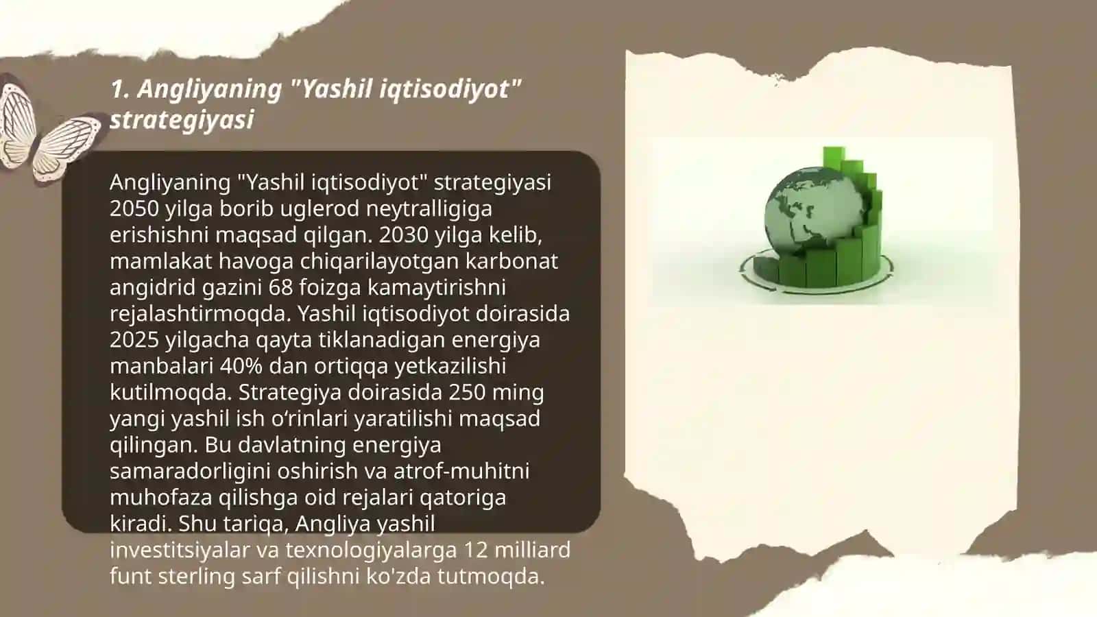 Angliyaning "Yashil iqtisodiyot" strategiyasi 3