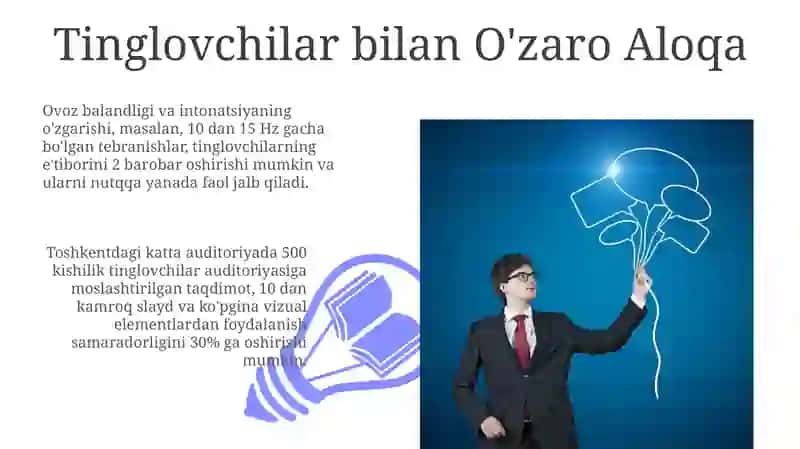 Og'zaki Taqdimotning Til va Uslub Xususiyatlari 3
