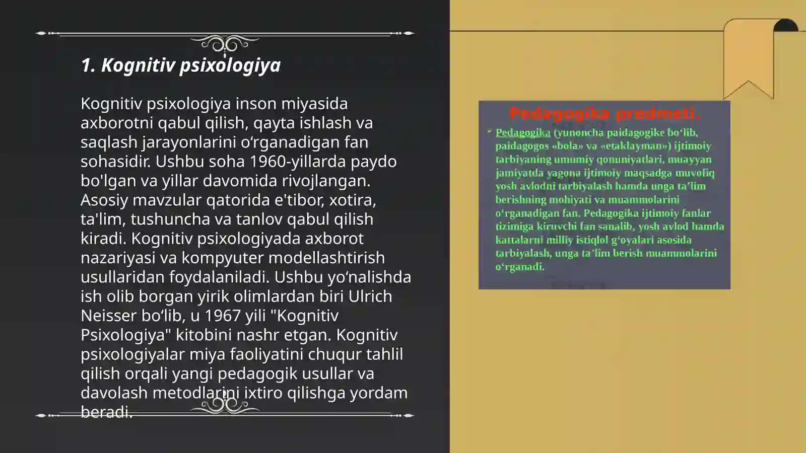 Psixologiya tarmoqlari va psixolog kasbiy faoliyati 3