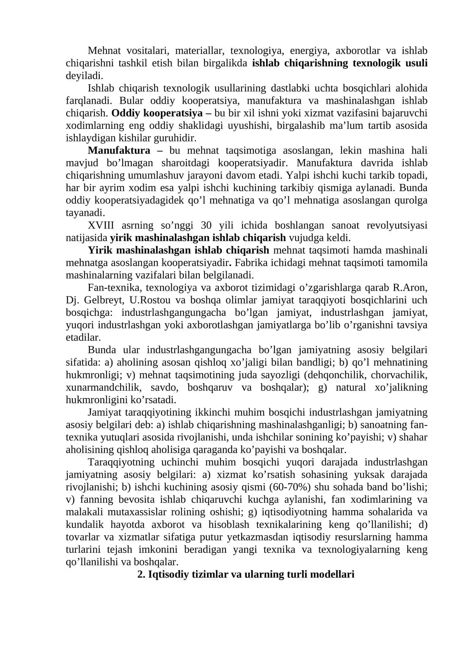 3 иқтисодий тизимлар VA MULKCHILIK 3