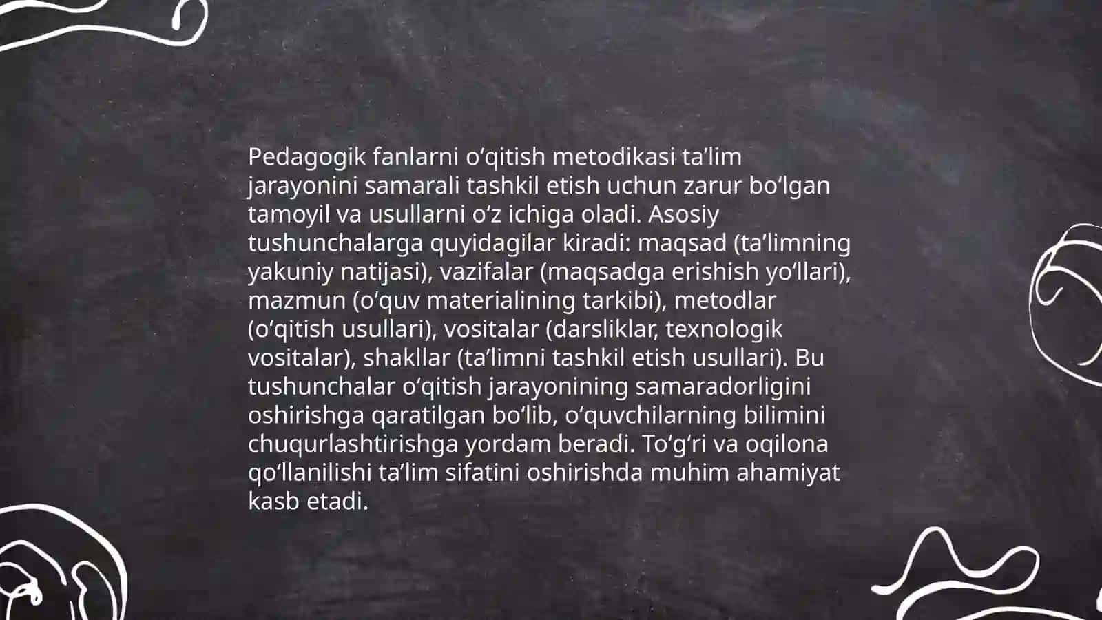 Pedagogik fanlarni oʻqitish metodikasi 3