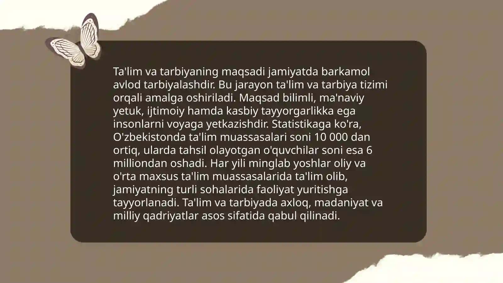 Pedagogika fanining maqsad vazifalari 3