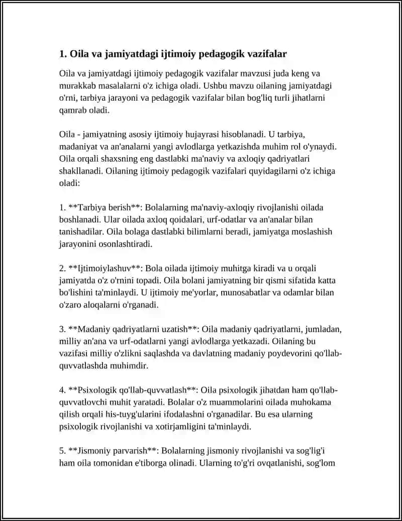 OILAGA OLIB BORILADIGAN IJTIMOIY PEDAGOGIK FAOLIYATI 3