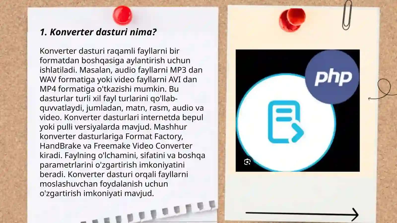 Konverter dasturi 3