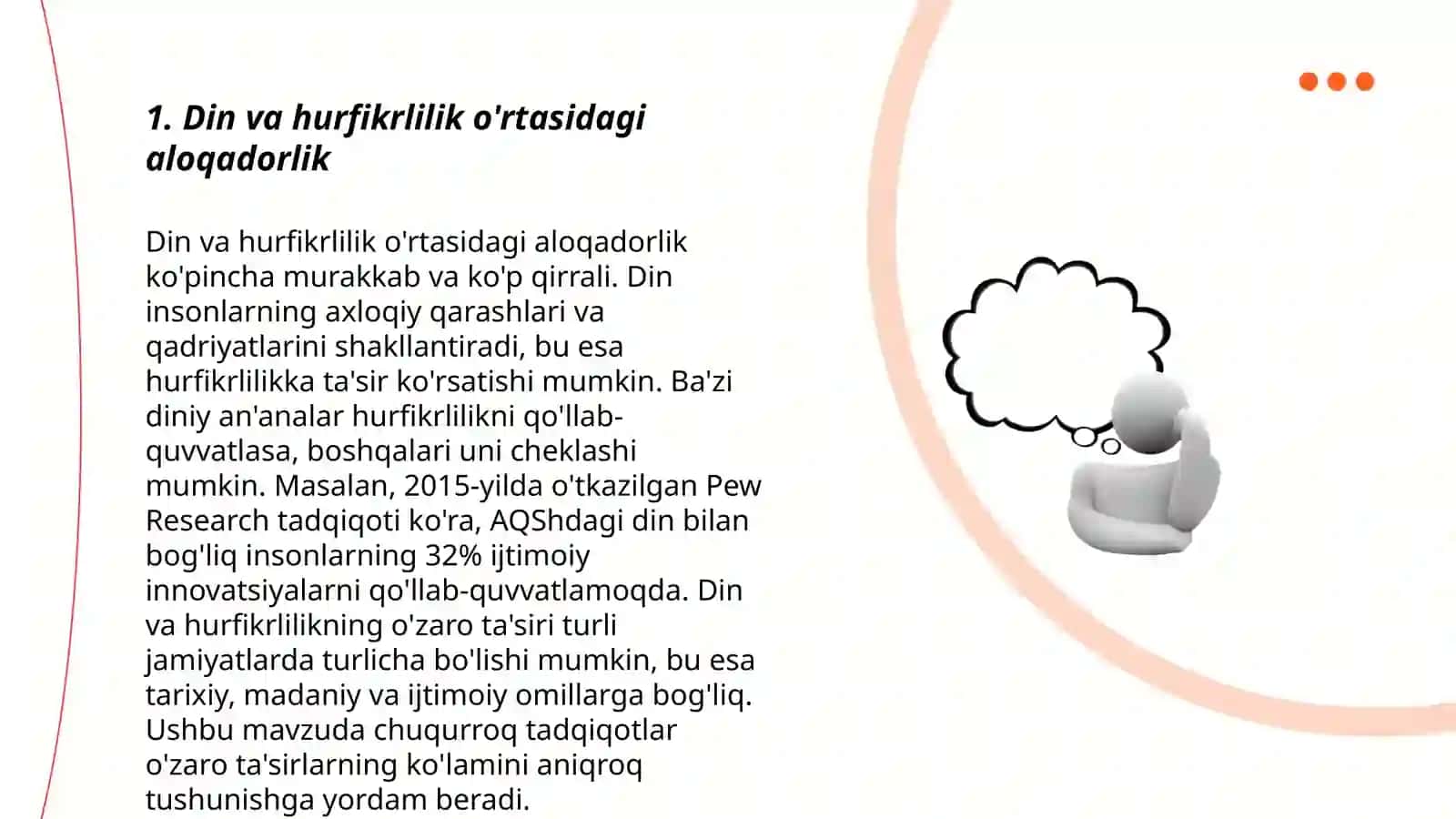 Din va hurfikrlilik 3