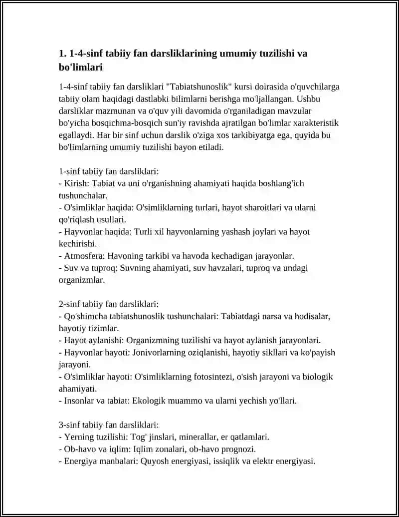 1-4-SINFLAR TABIY FAN DARSLIGI BILAN TANISHISH VA TAHLIL QILISH 3