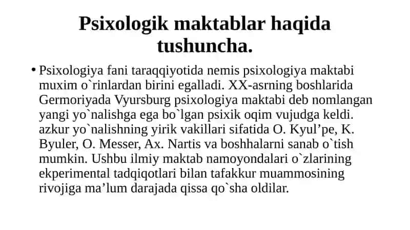 Psixologiya maktablari 3