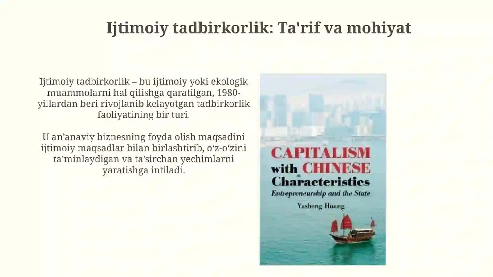 Ijtimoiy tadbirkorlik va uning mikroiqtisodiy asoslari 3