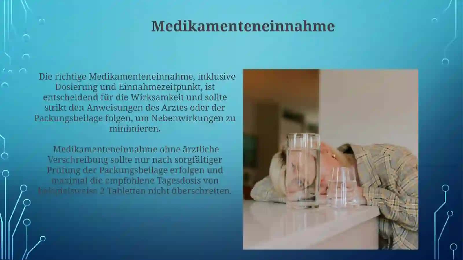Ein medizinisches Thema auf A1-A2-Niveau mit einem Dialog 3