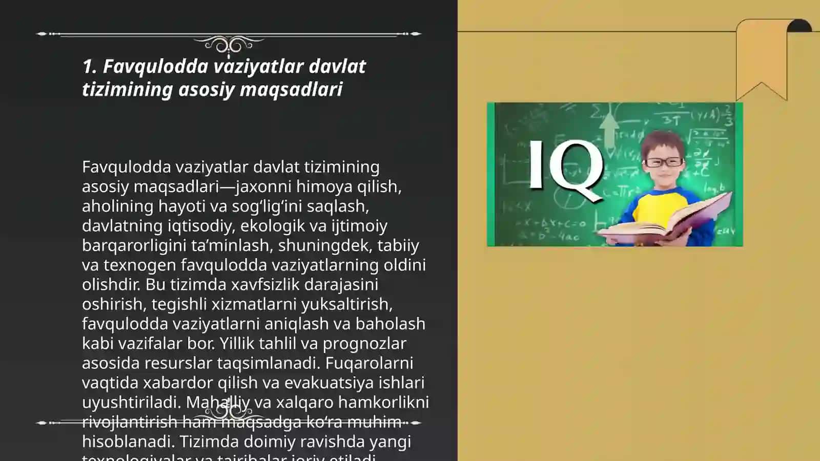 Favqulodda vaziyatlar davlat tizimining tuzulishi ularning bosqichlari va ishlash faoliyati 3