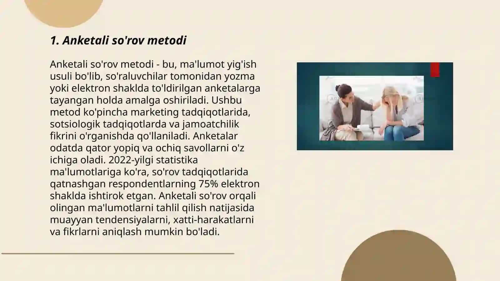 ILMIY TADQIQOTLARNING METODOLOGIYASI. IJTIMOIY PSIXOLOGIYADA QO'LLANILADIGAN METODLAR 3