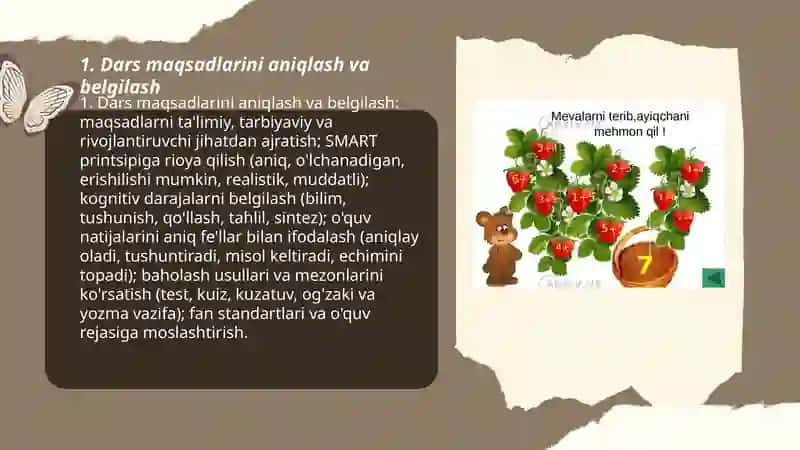 Darsni tashkil qilishga tayyorgarlik 3
