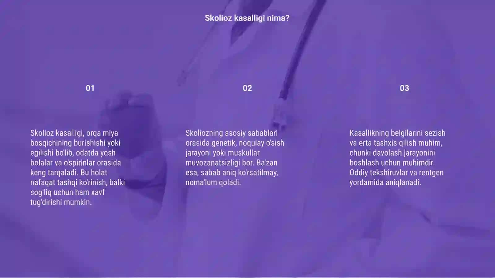 Skolioz kasalligi 3