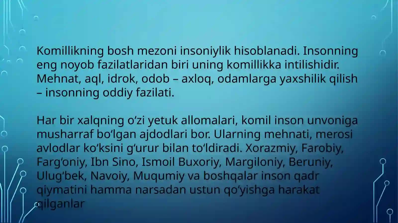 Insonning ma'naviy kamolotida   falsafiy  dunyoqarashning  roli 3