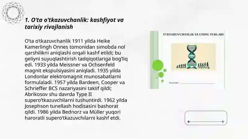 Oʻta oʻtkazuvchanlik va uning kvantomexanikaviy talqini 3