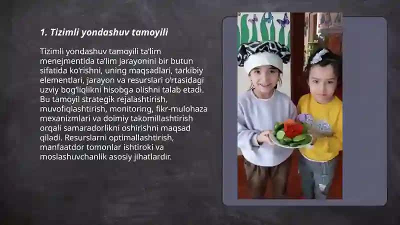 Taʼlim menejmentning asosiy tamoyillari 3