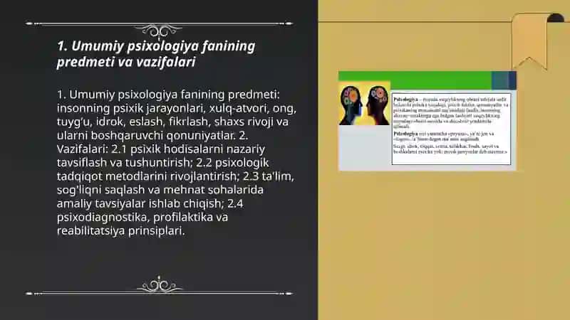 Umumiy psixologiya fanining predmeti va tarixi 3
