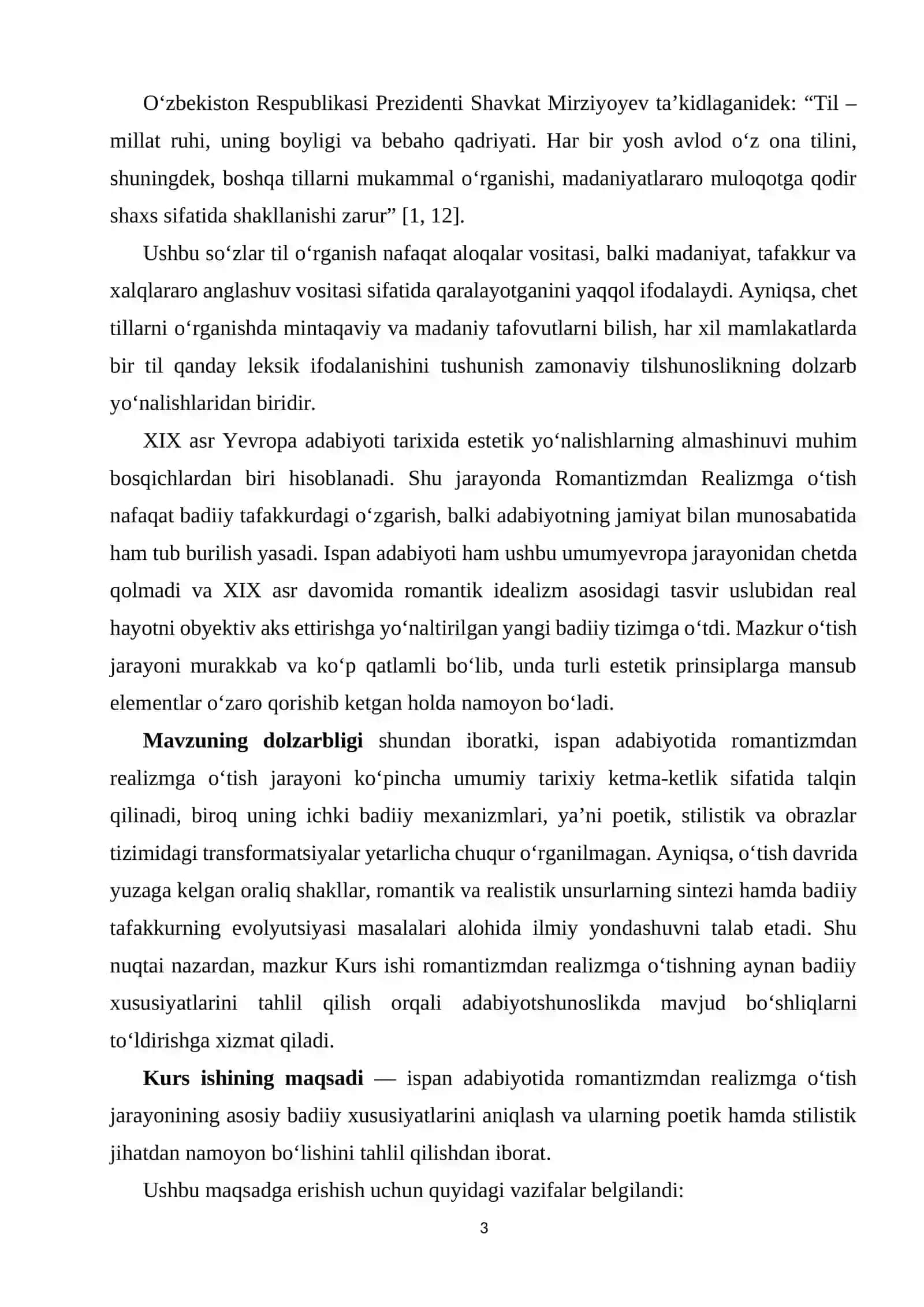 ISPAN ADABIYOTIDA ROMANTIZMDAN REALIZMIGA OʻTISHNING BADIIY XUSUSIYATLARI 3