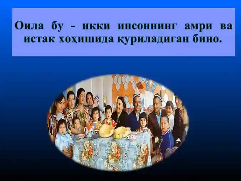 Yoshlarni oilaviy hayotga tayyorlash 3